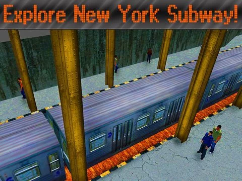 Изображение игры: New York Subway Train Simulator 3D