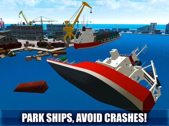 Изображение игры: Sea Port Simulator 3D: Ship Parking 3D