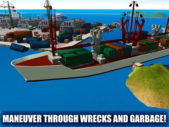 Изображение игры: Sea Port Simulator 3D: Ship Parking 3D