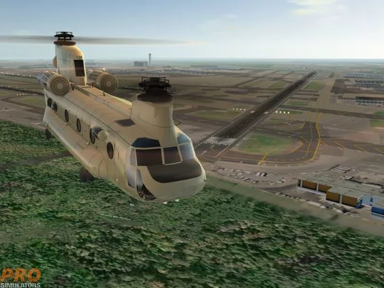 Изображение игры: Pro Helicopter Simulator 4k