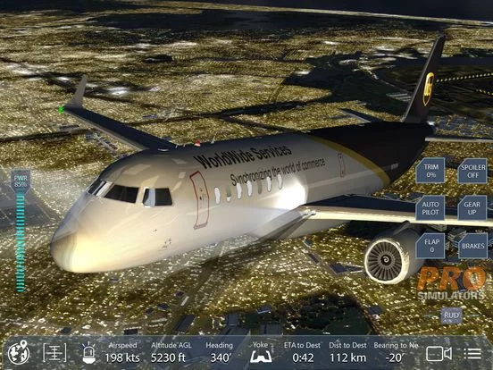 Изображение игры: Pro Flight Simulator New York