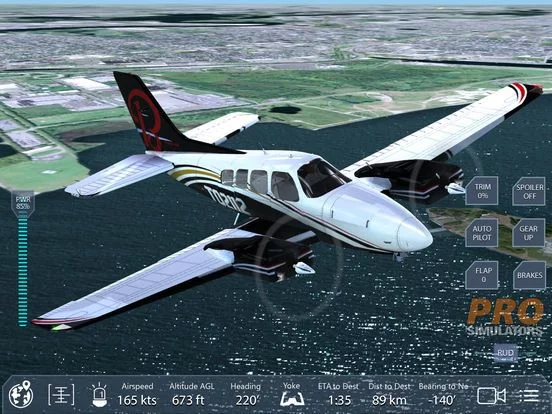 Изображение игры: Pro Flight Simulator New York