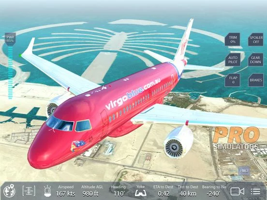 Изображение игры: Pro Flight Simulator Dubai