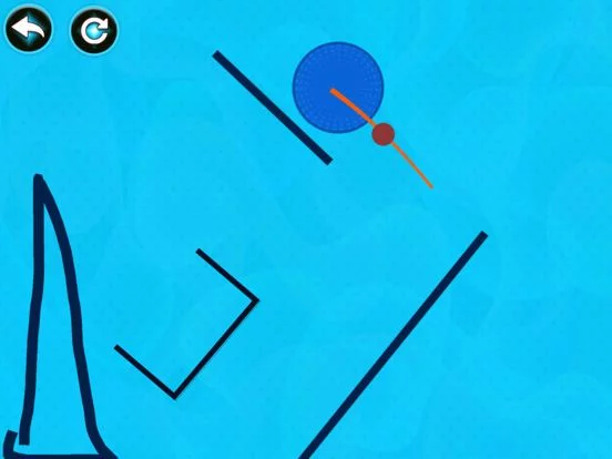Изображение игры: Draw Lines & Bump Tricky Ball