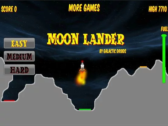 Изображение игры: Moon Lander Pro