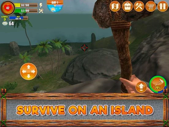 Изображение игры: Lost Island Survival Sim 2