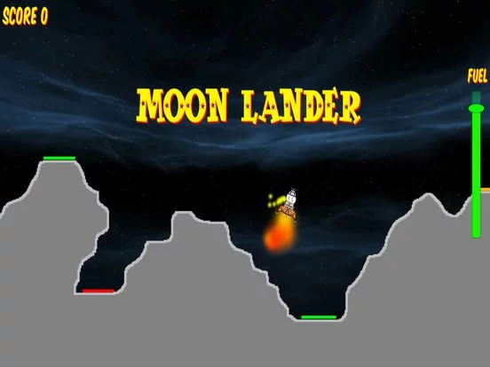 Изображение игры: Moon Lander Pro