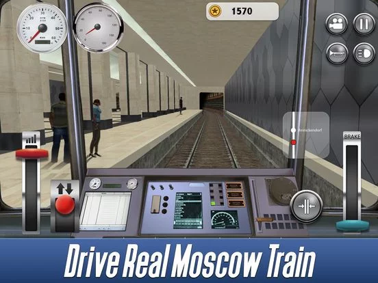 Изображение игры: Moscow Subway Simulator Full
