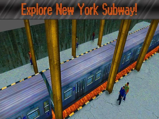 Изображение игры: New York Subway Train Simulator 3D Full
