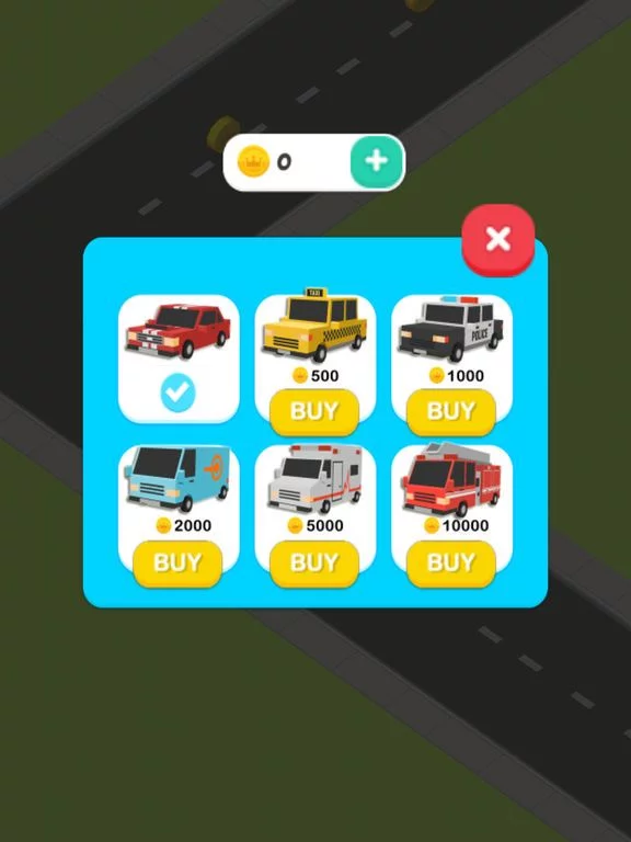 Изображение игры: Pixel ZigZag Cars 3D