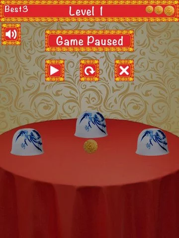 Изображение игры: Ball and Cups