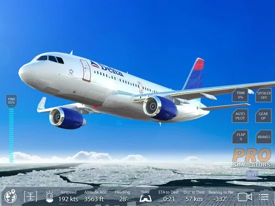 Изображение игры: Pro Flight Simulator NY 4K