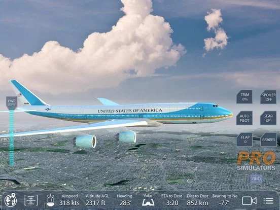 Изображение игры: Pro Flight Simulator NY 4K