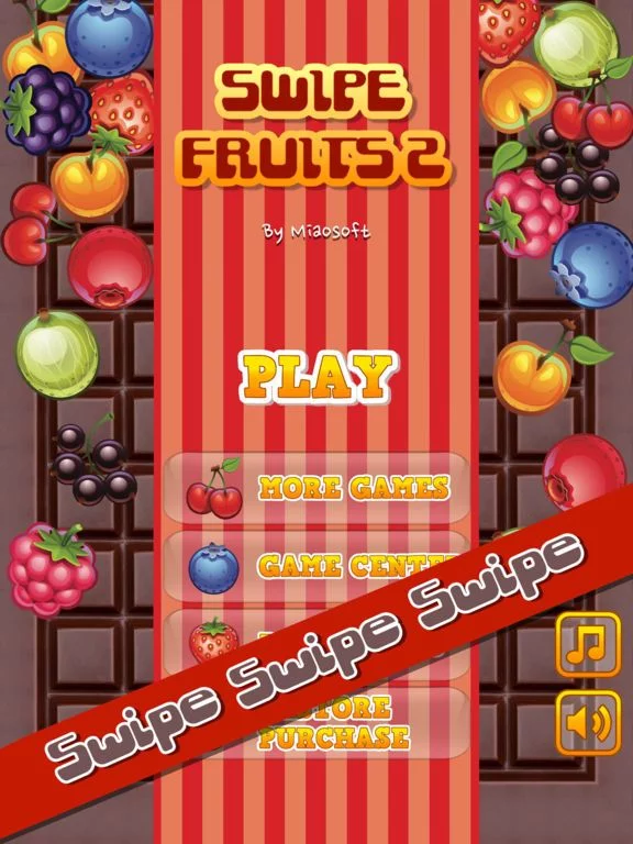 Изображение игры: Swipe Fruits 2