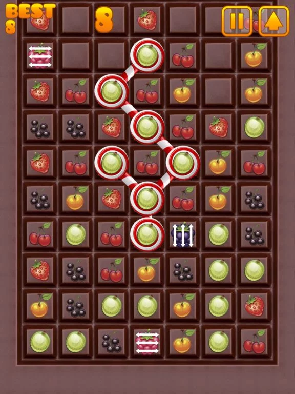 Изображение игры: Swipe Fruits 2