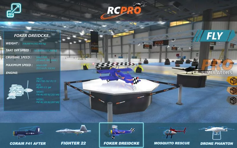 Изображение игры: RC Pro Remote Controller Flight Simulator Premium