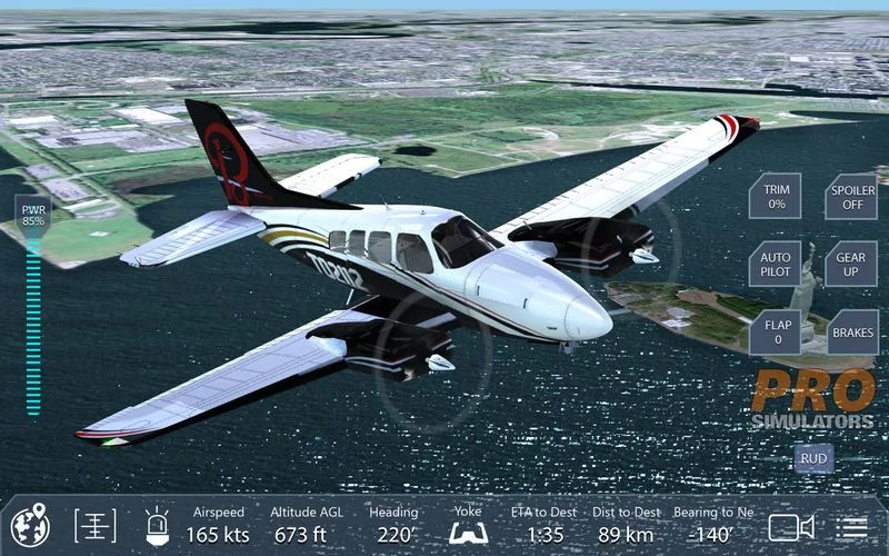 Изображение игры: Pro Flight Simulator New York Premium Edition