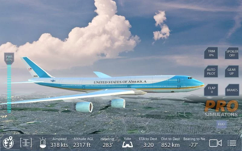 Изображение игры: Pro Flight Simulator New York Premium Edition