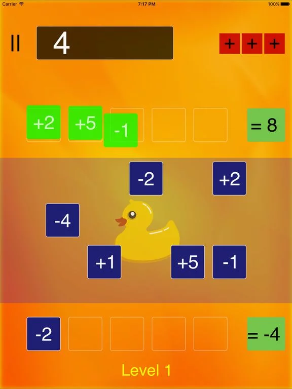 Изображение игры: PlusMinus - Reflex Math Game
