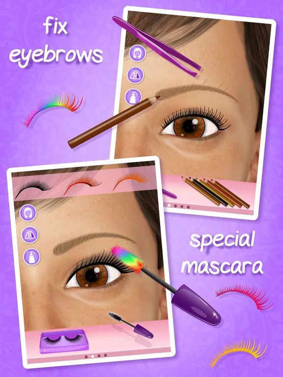 Изображение игры: Eye Makeup Salon