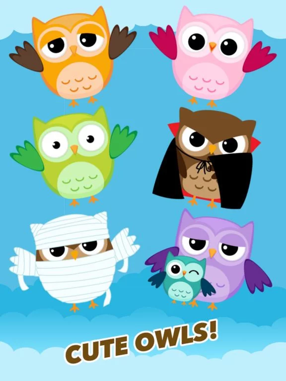 Изображение игры: Owl Jump
