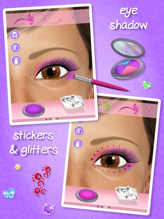 Изображение игры: Eye Makeup Salon