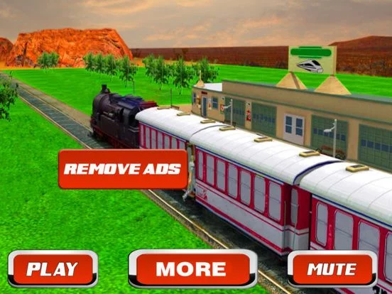 Изображение игры: Railway Passenger Train 2017