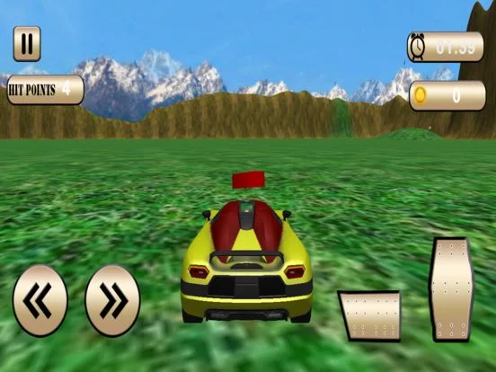 Изображение игры: Hillside Car Drive 3D