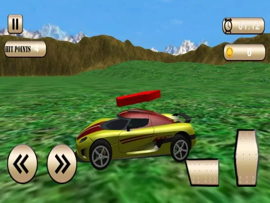 Изображение игры: Hillside Car Drive 3D