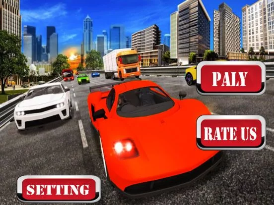 Изображение игры: Traffic Car Race 2017