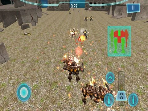 Изображение игры: Robot World War