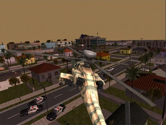 Изображение игры: Vice, crime and 2 guns in Miami city