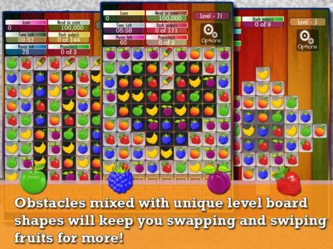 Изображение игры: Fruit Drops - Match three puzzle game
