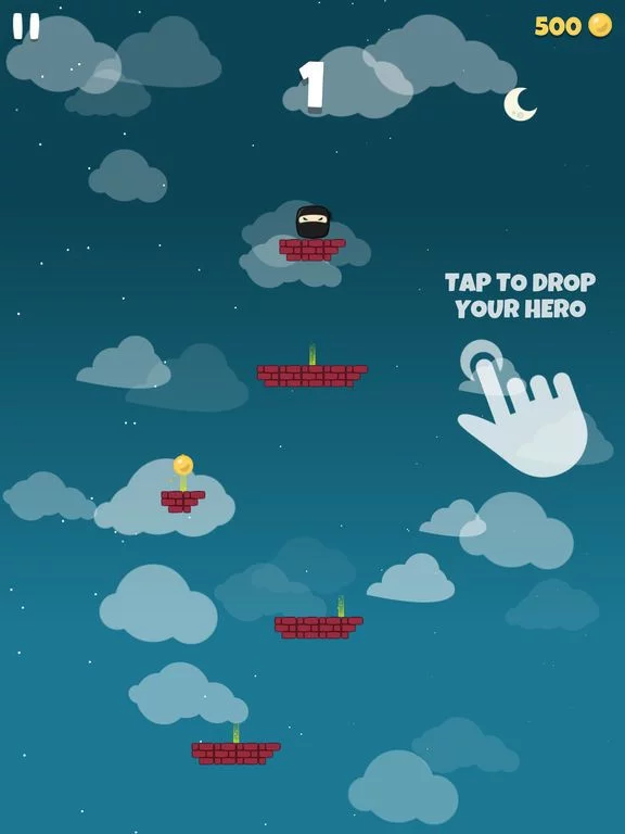 Изображение игры: Falling Hero !