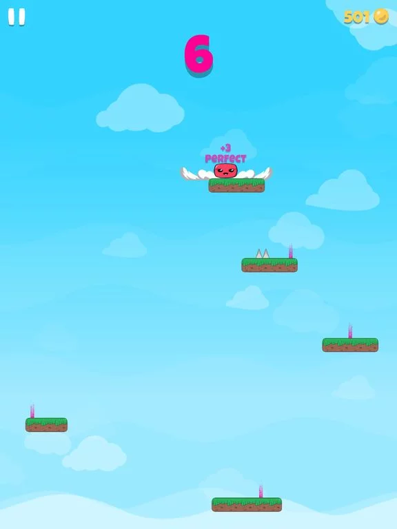 Изображение игры: Falling Hero !