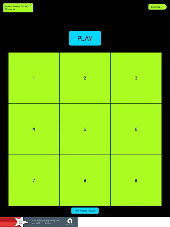 Изображение игры: Picture Sliding Block Puzzle