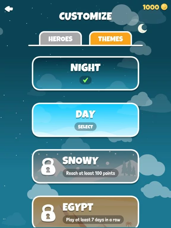 Изображение игры: Falling Hero !