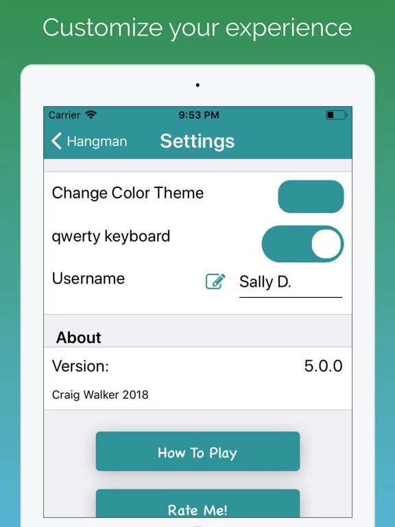 Изображение игры: Hangman'