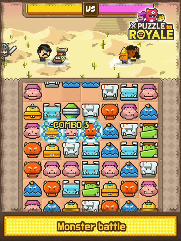 Изображение игры: Puzzle Royale