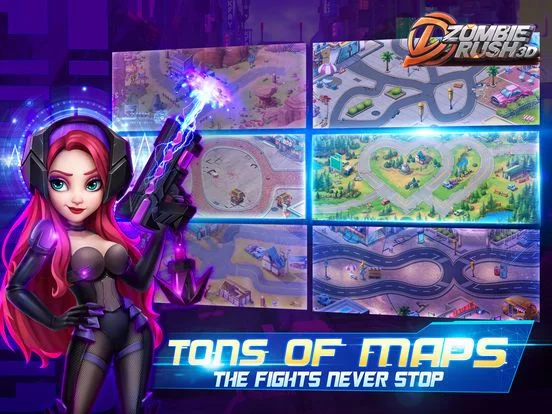 Изображение игры: Zombie Rush - Tower Defense