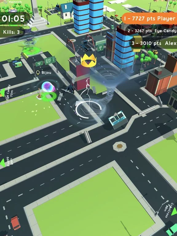 Изображение игры: Tornado.io!