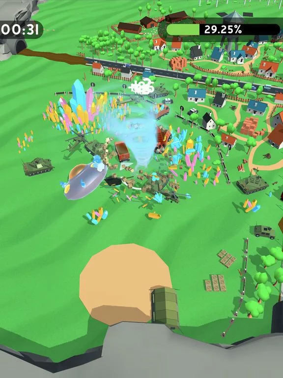 Изображение игры: Tornado.io!