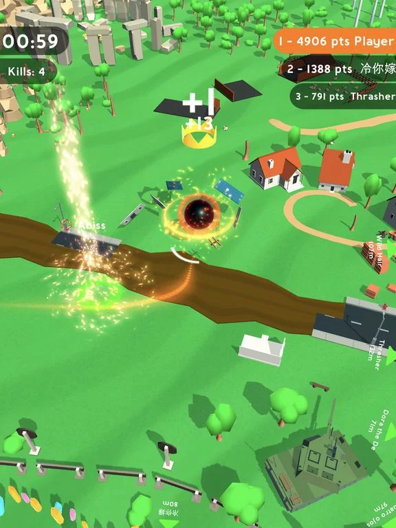 Изображение игры: Tornado.io!