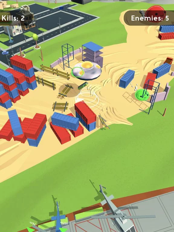 Изображение игры: Tornado.io!