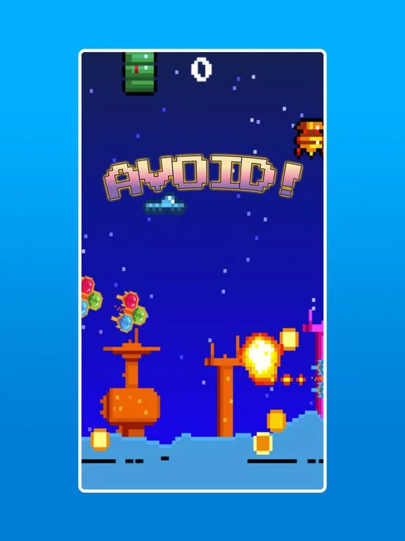 Изображение игры: Lunar Patrol