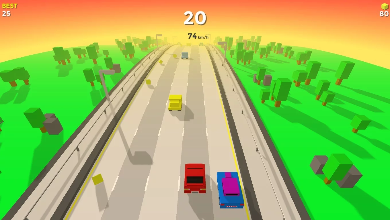 Изображение игры: Crashy Racing