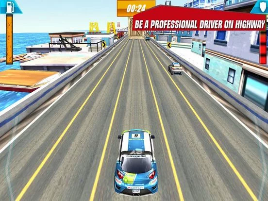 Изображение игры: Highway Car Crash Racing