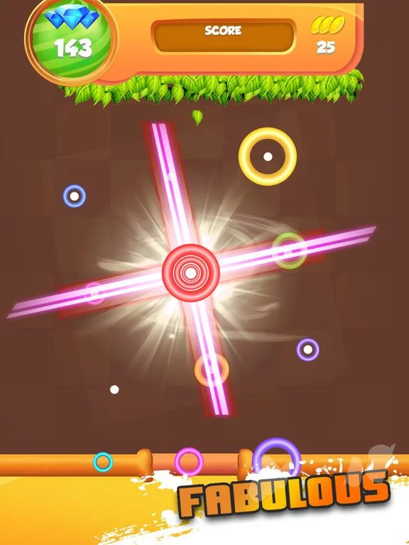 Изображение игры: Color Rings Puzzle Glow