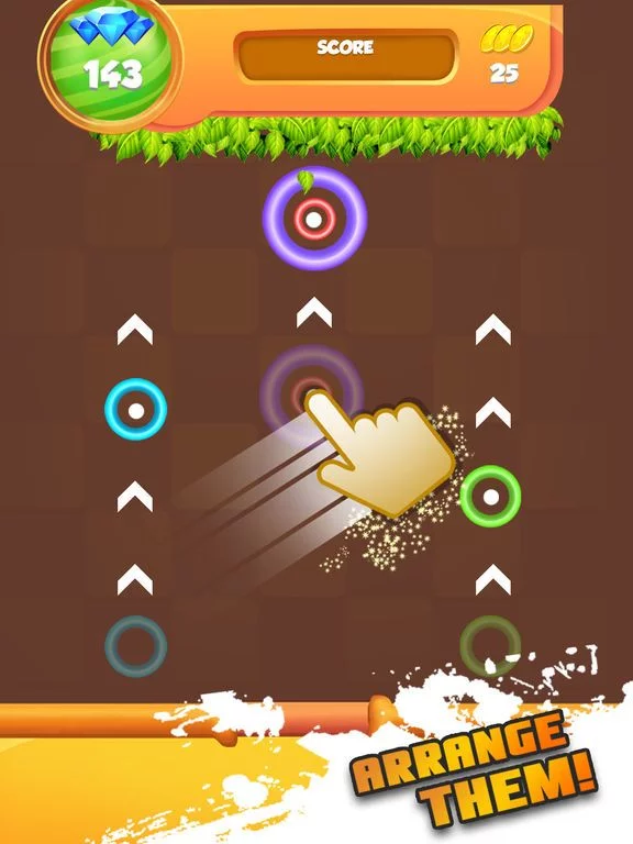 Изображение игры: Color Rings Puzzle Glow