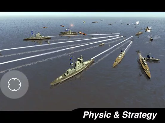 Изображение игры: Warship Battle Simulator